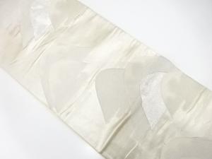 山並模様織り出し　袋帯